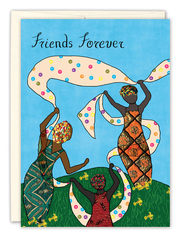 Flowers Friendship Card